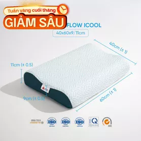 Gối Aeroflow iCool làm mát công thái học
