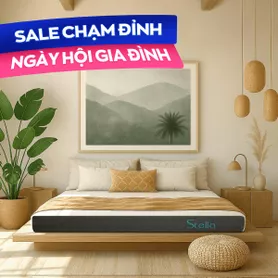 Nệm cao su đa tầng Kim Cương Stella dày 15cm