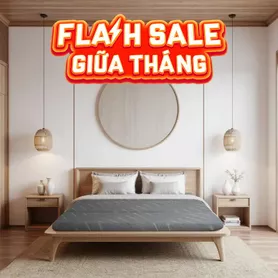 Nệm foam Goodnight Core (Akita) gấp 3 dày 8cm