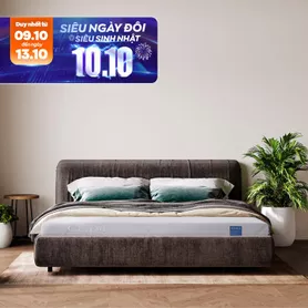 Nệm foam Comfy Cloud 1.0 thoáng khí vượt trội dày 12cm