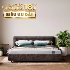 Nệm foam Comfy Cloud 1.0 thoáng khí vượt trội dày 12cm