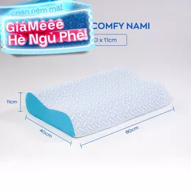 Gối foam Comfy Nami công thái học (BST Ngủ Mát)