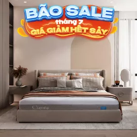 Nệm foam Comfy Cloud 3.0 cân bằng trọng lực dày 18cm