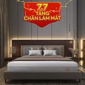 Nệm foam Comfy Lux 3.0 cao cấp tương thích toàn diện dày 25cm