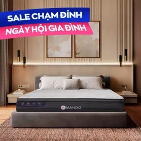 Nệm lò xo làm mát Amando Elite Grand dày 28cm