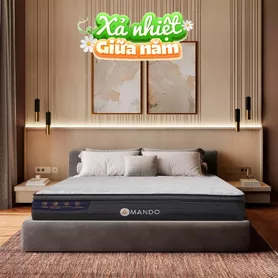 Nệm lò xo làm mát Amando Elite Grand dày 28cm