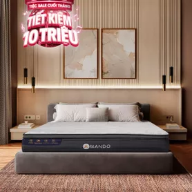 Nệm lò xo làm mát Amando Elite Grand dày 28cm