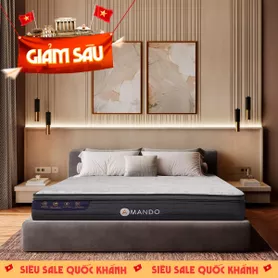Nệm lò xo làm mát Amando Elite Grand dày 28cm