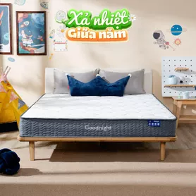 Nệm lò xo Goodnight Magic giá tốt dày 20cm