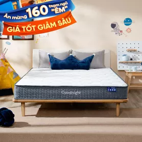 Nệm lò xo Goodnight Magic giá tốt dày 20cm