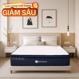 Nệm lò xo Amando Innovation 7 vùng linh hoạt dày 30cm