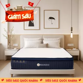 Nệm lò xo Amando Innovation 7 vùng linh hoạt dày 30cm