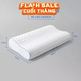 Gối foam Goodnight Nori 1.0 lượn sóng nâng đỡ cổ vai gáy