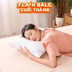 Gối lông vũ nhân tạo Goodnight Mochi siêu êm chuẩn khách sạn 5 sao