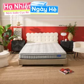 Nệm lò xo Goodnight Sleep Wave giảm tiếng ồn dày 20cm