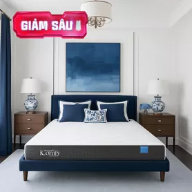 Nệm foam iComfy Coolax Plus nâng cấp làm mát dày 20cm (BST Ngủ Mát)