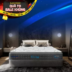 Nệm lò xo Dunlopillo de.Stress Energy công nghệ cách ly chuyển động