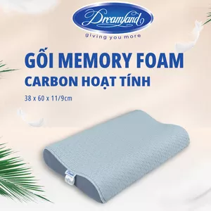 Gối Foam Dreamland Carbon hoạt tính