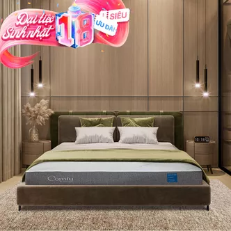 Nệm foam Comfy Cloud 2.0 siêu đàn hồi dày 15cm