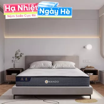 Nệm lò xo Amando Elite Original túi độc lập tiêu chuẩn khách sạn 5 sao dày 23cm