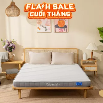 Nệm cao su đa tầng Goodnight Rena vững chắc, thông thoáng dày 10cm