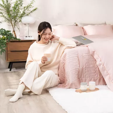 Combo Lò xo làm mát: 01 Đệm Spring Air Firm Plus, 01 bộ Élan/Lagom, 02 gối Nami - Ảnh 22