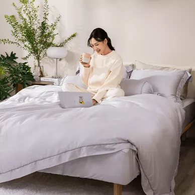 Combo Lò xo làm mát: 01 Đệm Spring Air Firm Plus, 01 bộ Élan/Lagom, 02 gối Nami - Ảnh 25