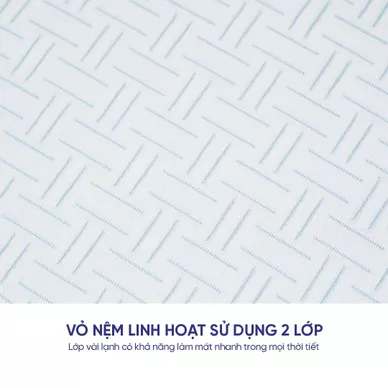 Nệm foam Amando Luca làm mát dày 25cm - Ảnh 7