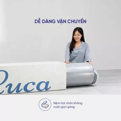 Nệm foam Amando Luca làm mát dày 25cm - Ảnh 6
