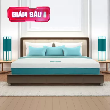 Nệm foam Nhật Bản Aeroflow Wave massage toàn diện dày 20cm - Ảnh 2