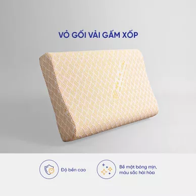 Gối cao su Kim Cương lượn sóng B - Ảnh 4