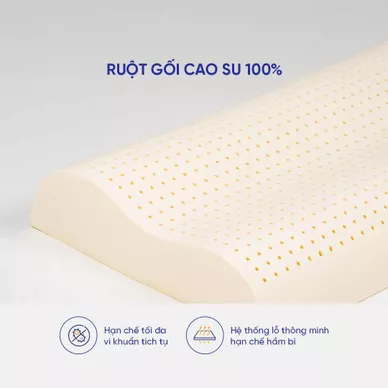 Gối Cao Su Liên Á Contour - Ảnh 7