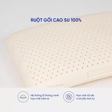 Gối Cao Su Liên Á Oval đàn hồi cao - Ảnh 5