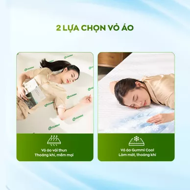 Nệm cao su thiên nhiên Gummi Classic thế hệ mới dày 5/10/15cm - Ảnh 7