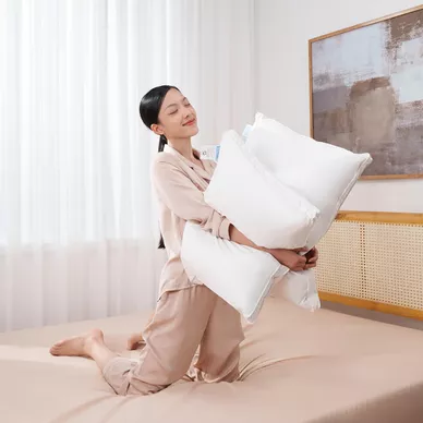 Gối lông vũ Doona Dream Cloud cao cấp siêu êm ái - Ảnh 8