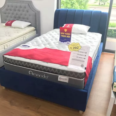 Giường vải GoBy Lux X2 nỉ - Ảnh 2
