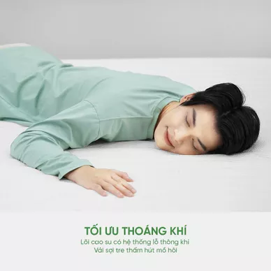 Nệm cao su Gummi 7zones nhập khẩu dày 12cm - Ảnh 8