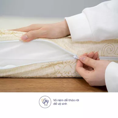 Nệm foam Goodnight Eva gấp 3 nâng đỡ dày 10cm - Ảnh 8