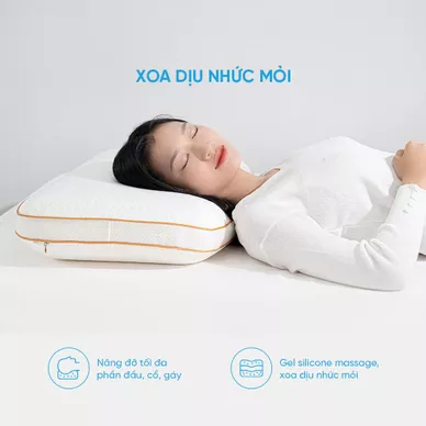 Gối memory foam Doona L'amore cool gel mát lạnh - Ảnh 6
