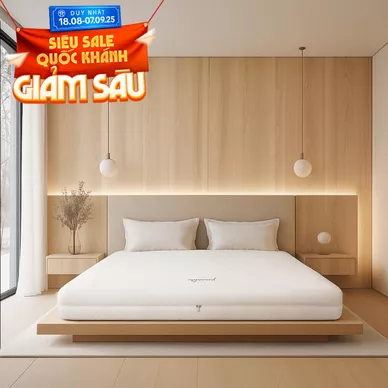 Nệm cao su cao cấp Gummi Legend nhập khẩu dày 20cm - Ảnh 2