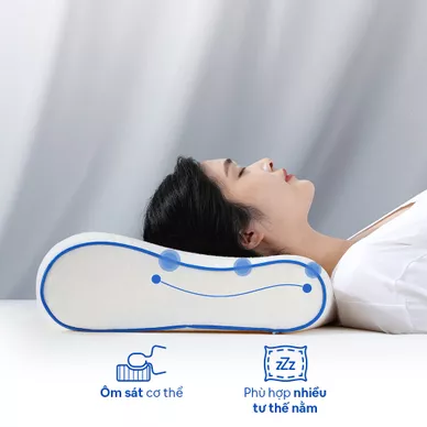 Gối foam Comfy Sofy công thái học - Ảnh 6