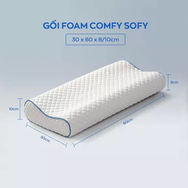 Gối foam Comfy Sofy công thái học - Ảnh 2
