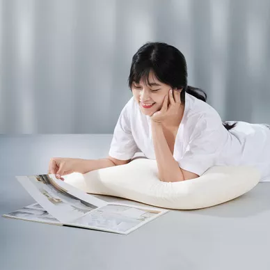 Gối cao su Gummi Cookie 100% thiên nhiên nâng đỡ cổ vai gáy - Ảnh 11