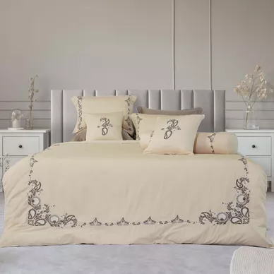 Bộ ga chun chần bốn mùa Everon 4 chi tiết màu ESM23012 - Ảnh 2