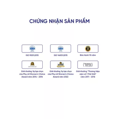 (Phiên bản giới hạn) Nệm lò xo Serta Pedic iBreeze cao cấp làm mát linh hoạt dày 41cm - Ảnh 13
