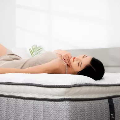 (Phiên bản giới hạn) Nệm lò xo Serta Pedic iBreeze cao cấp làm mát linh hoạt dày 41cm - Ảnh 10