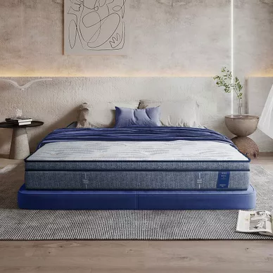 Nệm lò xo King Koil Serene Plus lông cừu gấp 3 nâng đỡ dày 27cm (Phiên bản giới hạn) - Ảnh 2