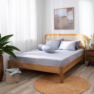 Bộ ga chun Lụa tencel cao cấp Amando Bliss 4 chi tiết mã TC003 - Ảnh 6