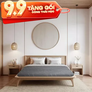 Nệm foam Goodnight Core (Akita) gấp 3 dày 8cm - Ảnh 2