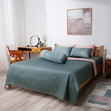 Chăn chần Cotton satin AMD The Essentials Đơn Sắc - Ảnh 8